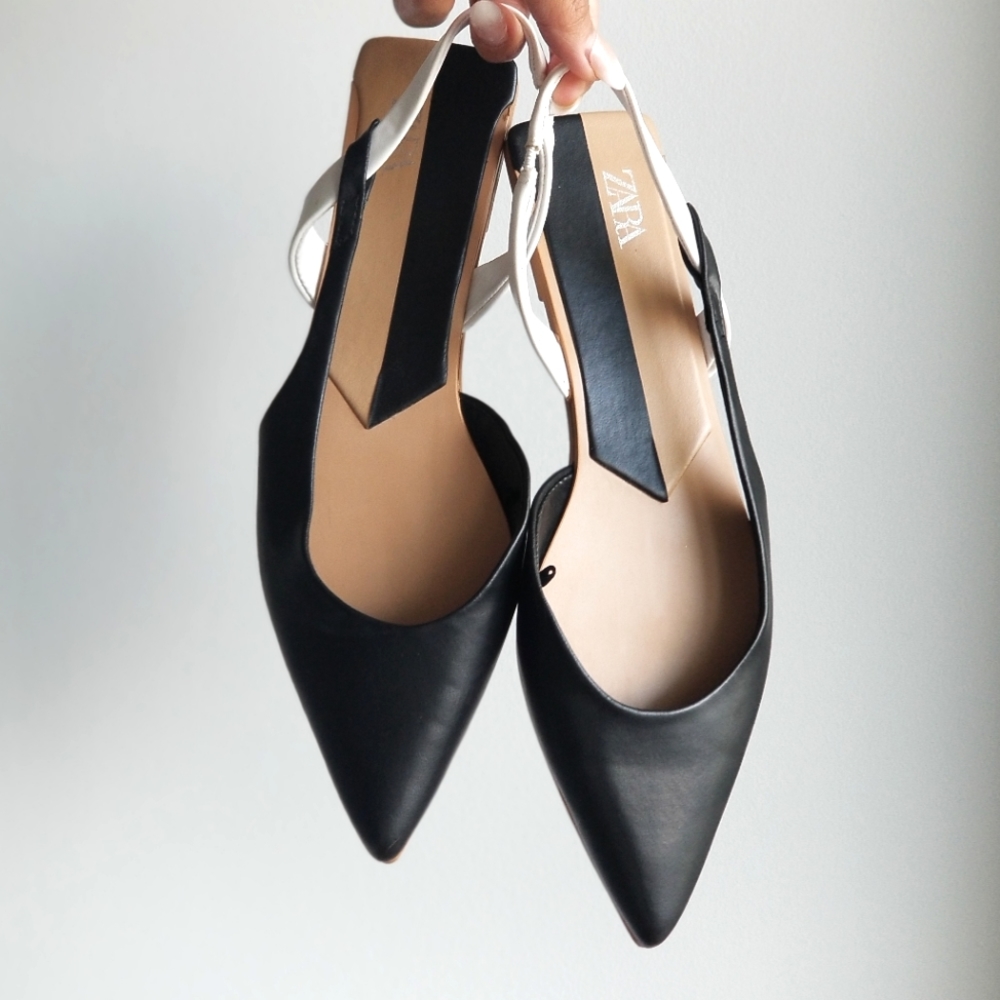 Zara Flat Slingbacks